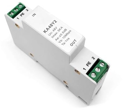 KA24Y2 Rail Type Control Signal Lightning Arrester 24V RS485 Surge Protector(Model 5)