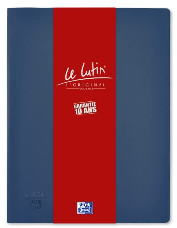 Elba 100206396 Le Lutin Sichtbuch , A4 quer, inklusiv 10 Hüllen , Mehrfarbig (Blau/Rot)