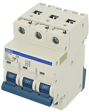 B10C3010A | IMO MCB 10KA, C CURVE3 POLE, 10 AMPVDE - KEMA KEUR - CE