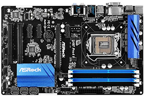 ASRock H97 PRO4 Mainboard Sockel (MATX, HDMI, DVI, VGA, SND, GLN, U3, SATA III)