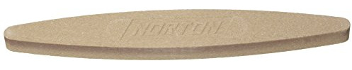 NORTON Piedra afilar ovalada 35x13x240mm Grano 90 Máximo 10rpm Indicado para herramientas agrícolas Beige