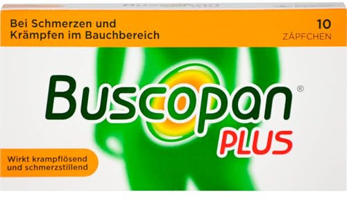 BUSCOPAN plus Suppositorien 10 St