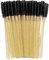 PROFICO 50 Stück Wimpernbürsten Einweg Wimpern Bürste Wimpernbürstchen Set Mascara Bürste Mascara Applicator Wimpernbürste für WimpernverlängerungGlitter Gold