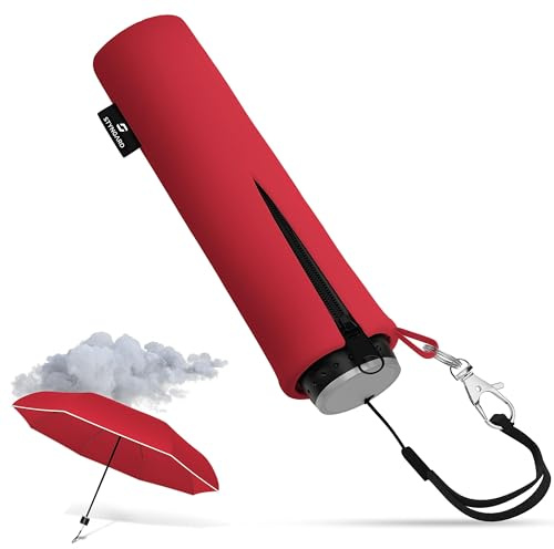 STYNGARD Regenschirm Kinder mit Sicherheitsreflektoren und Reflektorband - Kinder Regenschirm Mädchen & Junge - Kinderschirm - Schirm für Schulranzen Modell STOCKHOLM
