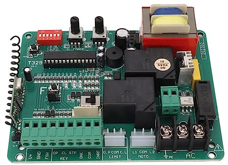 Tablero de Control de 220 V para Abridor de Puerta Corredera, Placa de Circuito Principal de Repuesto, Ideal para Motor y Accesorios