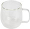 BERGNER COFFEE & TEA LOVERS - Bicchiere a doppia parete da 420ML in vetro borosilicato - Protezione termica - Ottimo per un'ampia varietà di bevande - Stile moderno - Consigliato il lavaggio a mano