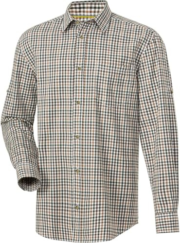 Parforce Jagdhemd Bauland Oliv/Beige, XL