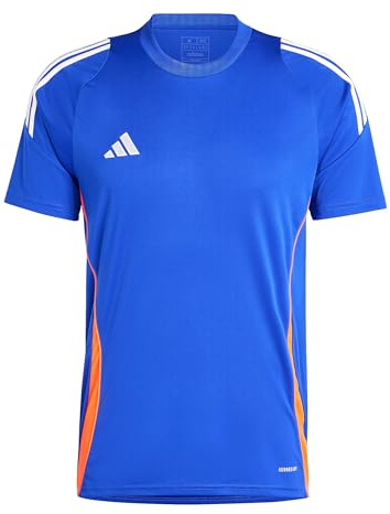 adidas herr Tiro 24 Jersey skjorta, Lucblu/vit/apsord, XL