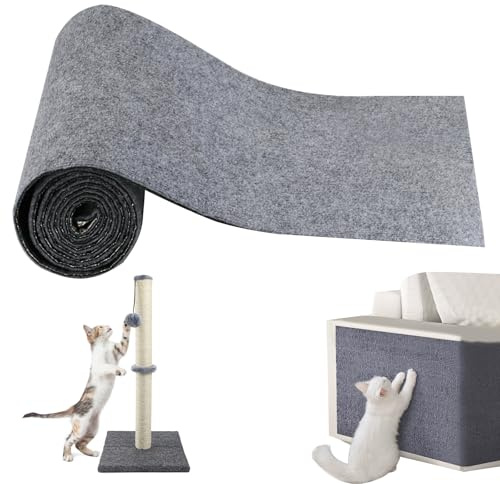 Self Adhesive Cat Scratching Mat, 40x200cm Scratch Mats, Anti Furniture Protectors, DIY Wall Scratcher, for Climbing Corner Sofa from Pets
