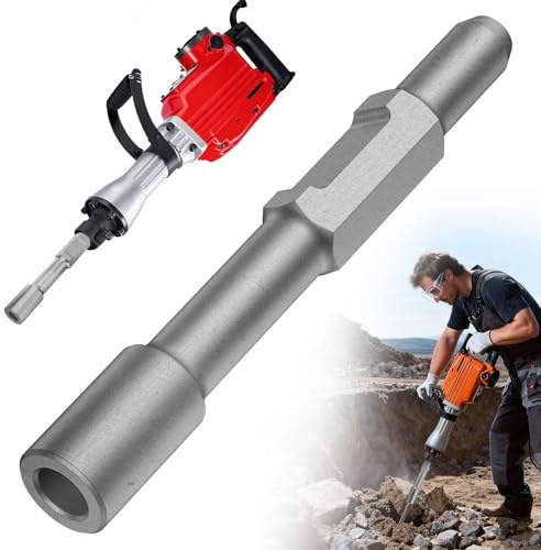 Ground Rod Driver Hex Shank,Grounding Rod for Hammer Drill,Jackhammer Bit for Hex Demolition Jackhammer,1-3/16 Hex-Shank