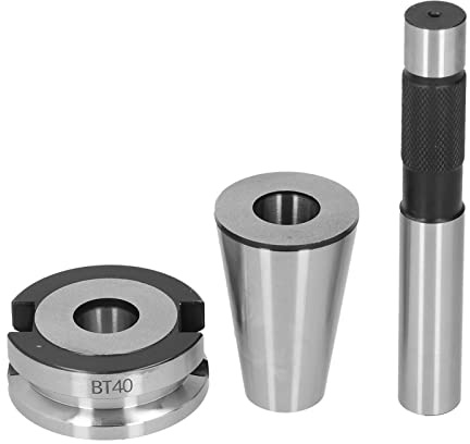 Portabrocas de equilibrio, 25000rpm, 3 puntos, 20CrMnTi, portaherramientas CNC, equipo de precisión de perforación de torno para todos los maquinistas (Corrector de cuchillo BT40)