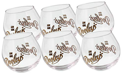 Dooleys Toffee 6 original Tipper Gläser