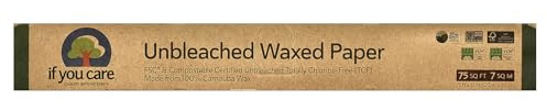 If You Care Waxed Paper - All Natural - 100 Percent Unbleached - 75 Sq Ft