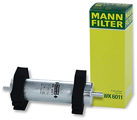 MANN-FILTER, WK 6011 Kraftstofffilter | Für PKW, Schutz des Kraftstoffsystems, Injektorschutz, Zuverlässige Kraftstoffversorgung, Echte OE-Technologie