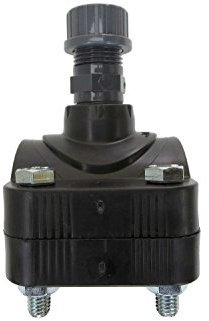 alfa-pool Elektrodenhalter mit Anbohrschelle 63mm für pH und Redox Messelektroden D 12 mm