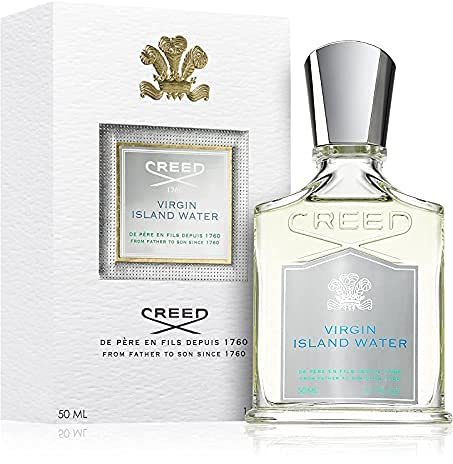 100% Authentic Creed Virgin Island Water EDP 50 ml + 3 Nischenproben gratis