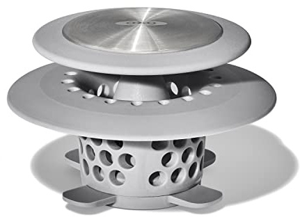 OXO Good Grips Stainless Steel Hair Catch Drain Protector