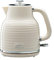 Daewoo Sienna 1.7L Rapid Boil Kettle, 3KW Cordless Electric Kettle, 360° Base, Auto Shut Off, Cream Finish, Home, Office, Student Kitchen