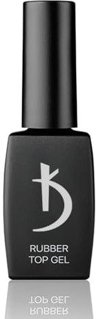 Kodi Professional Top Coat Semipermanente para uñas - 12ml - Capa Superior Esmaltes Semipermanentes - Brilliante - Rubber Top Coat Gel UV LED