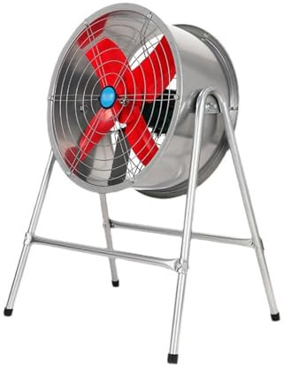 Linmeas-753 Industrial Fan Industrial-grade Electric Fan High-power Floor Fan Large Air Volume Post Fan Powerful Models with Bracket for Home, Garage, Gym and Office(20 inch)