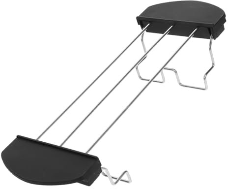 OKUMEYR 2piezas Rejilla De Acero Inoxidable Para Tostadoras Soporte Para Tostadas Resistente Altas Temperaturas Para Cocinar Pan Galletas y Pizzas Casa o Camping