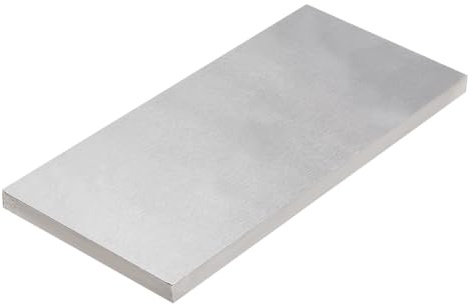 UNICRAFTALE 1 blocco per banchi da lavoro quadrato in acciaio incudine da lavoro piatto, per banchi da lavoro in metallo, per la creazione di gioielli, riparazione timbri, strumenti per il fai da te