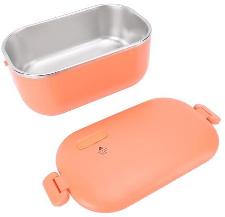 Box da Pranzo Elettrico, Fodera in Acciaio Inossidabile Contenitore Riscaldato per Alimenti Portatili per Alimenti per gli Uffici Scolastici in Cantiere (Plug 220v)