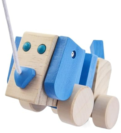 Zieh Spielzeug Hund | Pädagogisch Interaktiv Mit Krabbelnder Welpe | Hund Zum Ziehen Als Entwicklungsspielzeug | Für Mädchen Kinder Vorschulkinder Zuhause Innenbereich