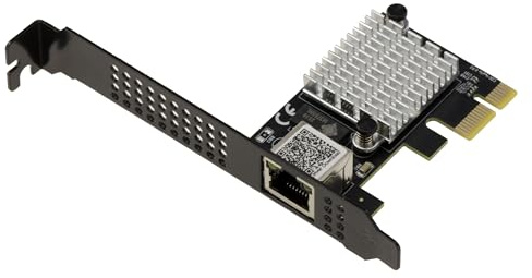 KALEA-INFORMATIQUE 10G-Ethernet-Netzwerkkarte PCIe Gen4 RJ45-Anschluss Kompatibel mit 1G, 2,5G, 5G und 10G mit Realtek RTL8127-Controller – Hochgeschwindigkeits-LAN-Adapter für PCs