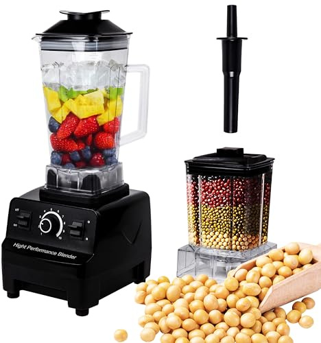 Blendra 2L Blenders for Kitchen 4500W Smoothie Maker with 600ml Grinder