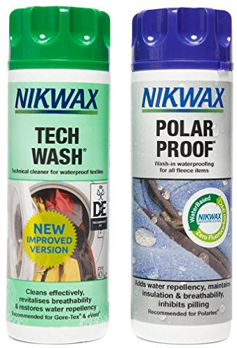 Nikwax Tech Wash/Polar Proof Reinigungsmittel und Imprägniermittel M durchsichtig