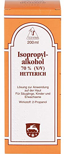 HETTERICH Isopropylalkohol 70%, 200 ml Lösung