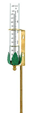 Conant VRG1LFB Vermont Rain Gauge (Living Finish Brass) #VRG1