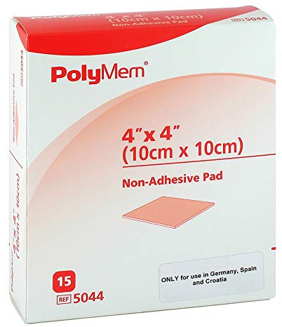 POLYMEM Wund Pad n.klebend 10x10 cm 15 St