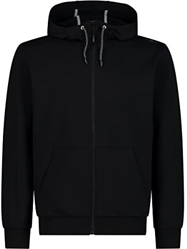 CMP - Giacca Uomo Cappuccio Fisso, Nero, 54