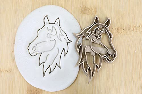 Pferd cookie cutter Fondant Keksstempel/Ausstechform keksausstecher PLA ca.8cm