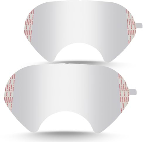Trudsafe Copriobiettivo staccabile, compatibile con copriobiettivo Respiratore serie 3M 6885, 6000, 6700, 6800, 6900 (confezione da 30)