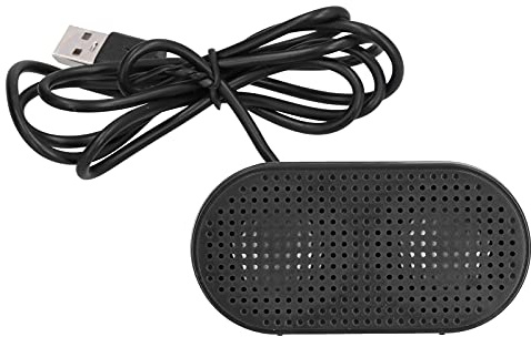 Datorhögtalare, Trådbunden USB-bordshögtalare, Stereo USB-drivna Datorhögtalare för Windows-datorer/laptop, Liten Datorsoundbar med Högkvalitativt Ljud, Hög Volym, Rik Bas