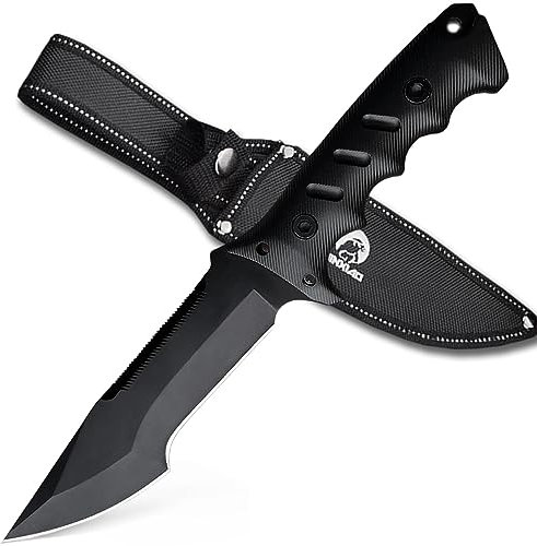 5 pack Klappmesser Taschenmesser, Einhandmesser mit Gürtelclip, Scharfer Outdoor Messer für Camping Angeln