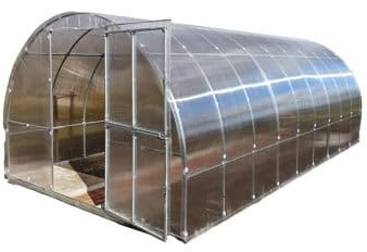 Invernadero KLASIKA Tube 3 x 6 m con cimientos y policarbonato de 6 mm