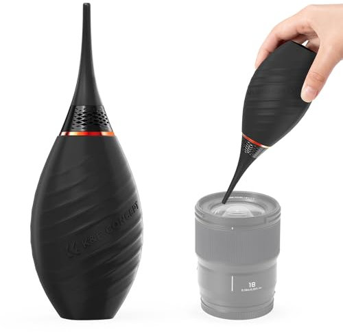 K&F CONCEPT Weichgummi Blasebalg Reinigung, mit Weicher Silikonspitze von Objektiv, Kamera, Sensor, DSLR, Tastatur, Optik, Optik(Blasebalg)…