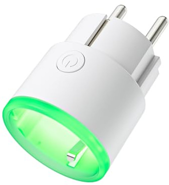 HomeWizard Energy Socket Prise Wi-Fi intelligente, surveillance en temps réel et contrôle par application, compteur d'énergie pour prise de courant, mesure de l'énergie, télécommande et économie de