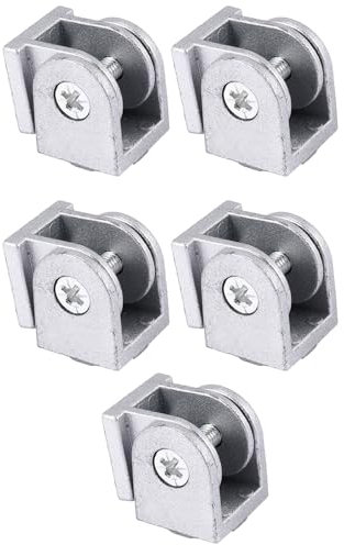 Asyduey 5Pcs Zinc Alloy Pivot Joint for Aluminum Extrusion Profile 2020 Series, Flexible Pivot Joint for 2020 Aluminum Profile
