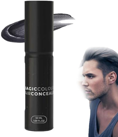 Tiveno Haar-Abdeckcreme, MagicColour – Für natürlich volleres und selbstbewussteres Haar, wasserfest, für Frauen und Männer (Middle brown)