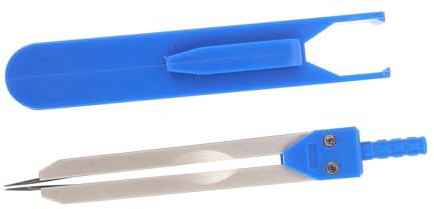 ZUNOXAZ EKG avec Étui de Protection et Règle Intégrée pour Mesure Précise des Tracés Électrocardiographiques Outil Portable pour de Santé