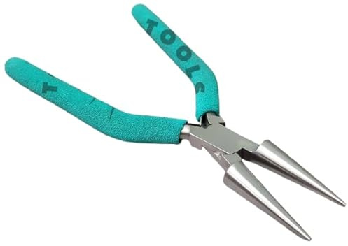 Large Tapered Round Nose Mandrel Pliers, 10 mm - 2 mm, Professional Jewellery Making Looping Tool