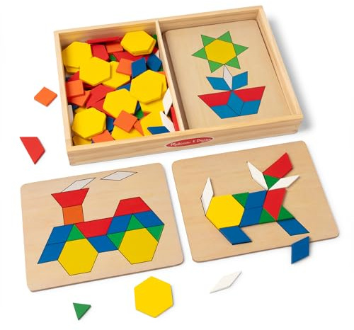 Melissa & Doug Muster Bauklötze und Bretter