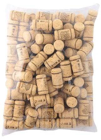 FastRack Bag of 100, #9 Straight Wine Corks for Wine Bottles | 15/16 x 1 1/2 Beige | Bottle Stoppers | Replacement Corks for Bottles – Reliable Fit and Consistent Seal