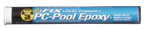 PC Products PC-Pool Epoxy Putty, Moldable 4 oz Stick, Off White 41116 (Pack of 1)