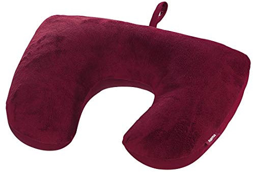 Hama Nackenhörnchen 2 in 1 Mikroperlen Reisekissen, Beere, 00105367